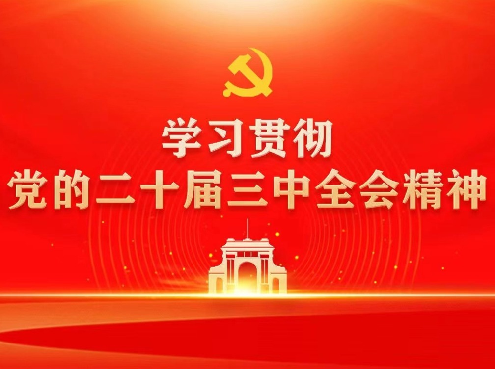 学习贯彻党的二十届三中全会精神